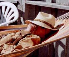 sleep in hammock
