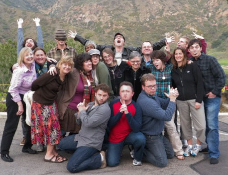 "Conspirators." Our master's graduating class for whom the song was written.
